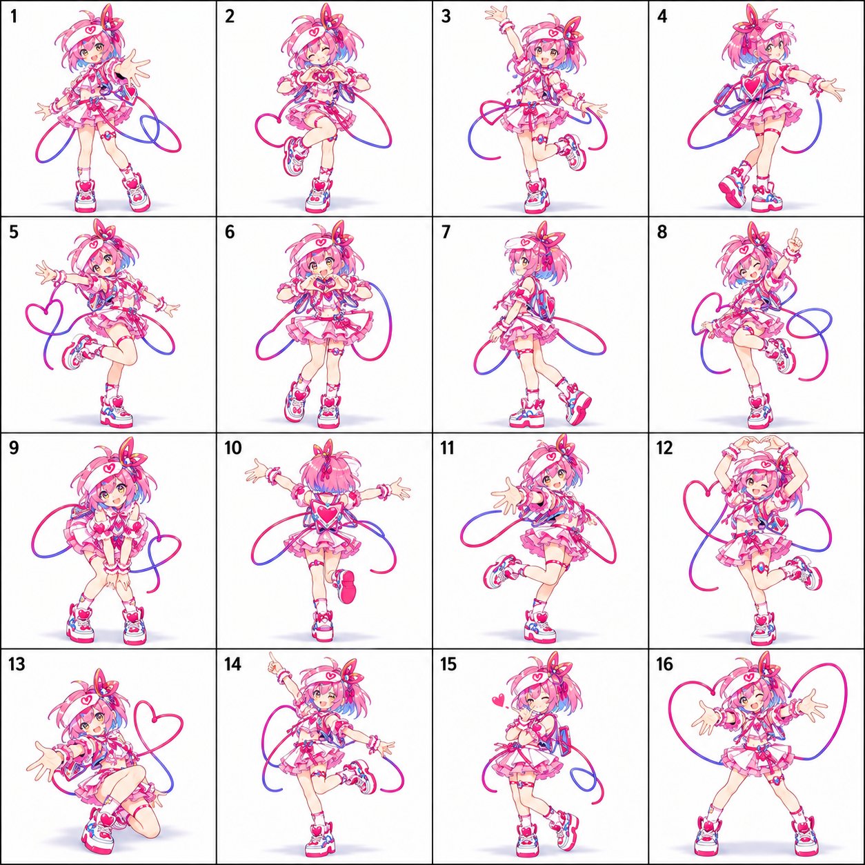 GPT Image 2.5 dance test with a new character, prompt included
