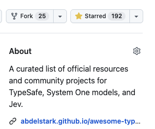 awesome-typesafe repo calls for Jev project PRs as its stars near the official repos