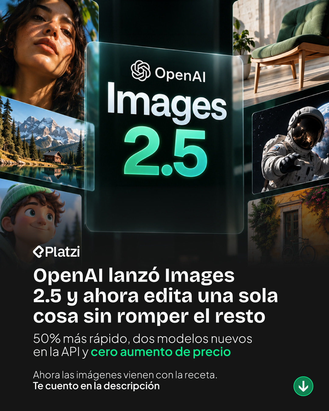 ChatGPT Images 2.5 launches with shareable prompts and faster generation