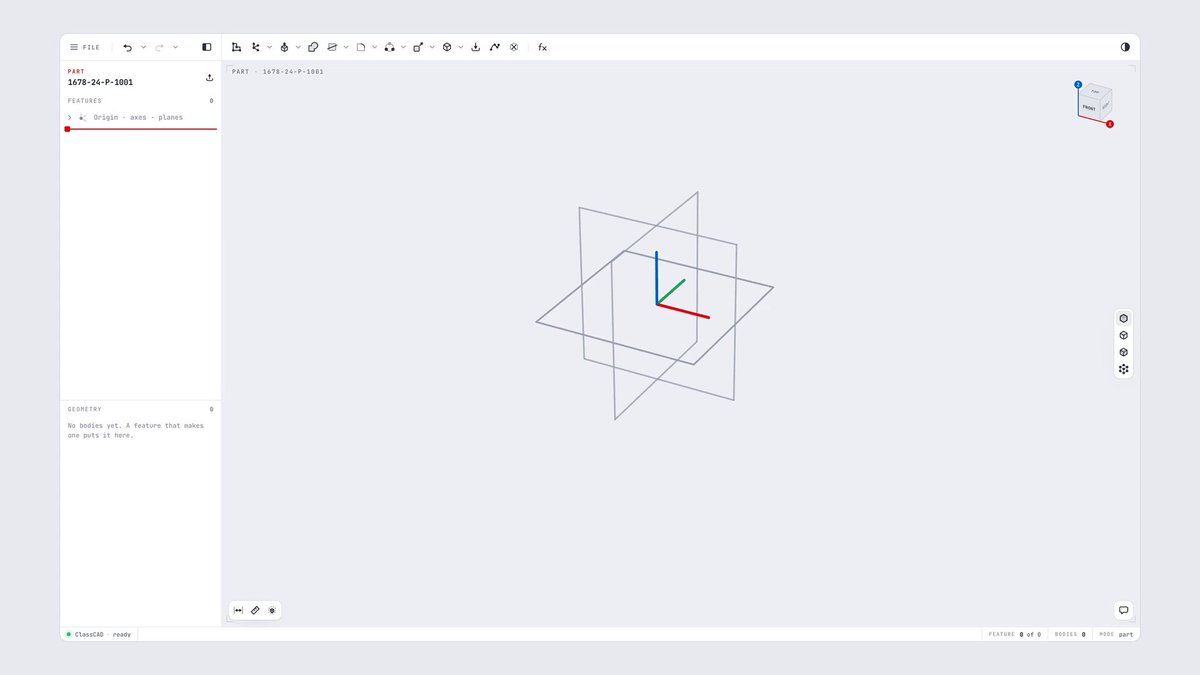 classcad.ai MCP 让 agent 从截图建模出参数化 CAD