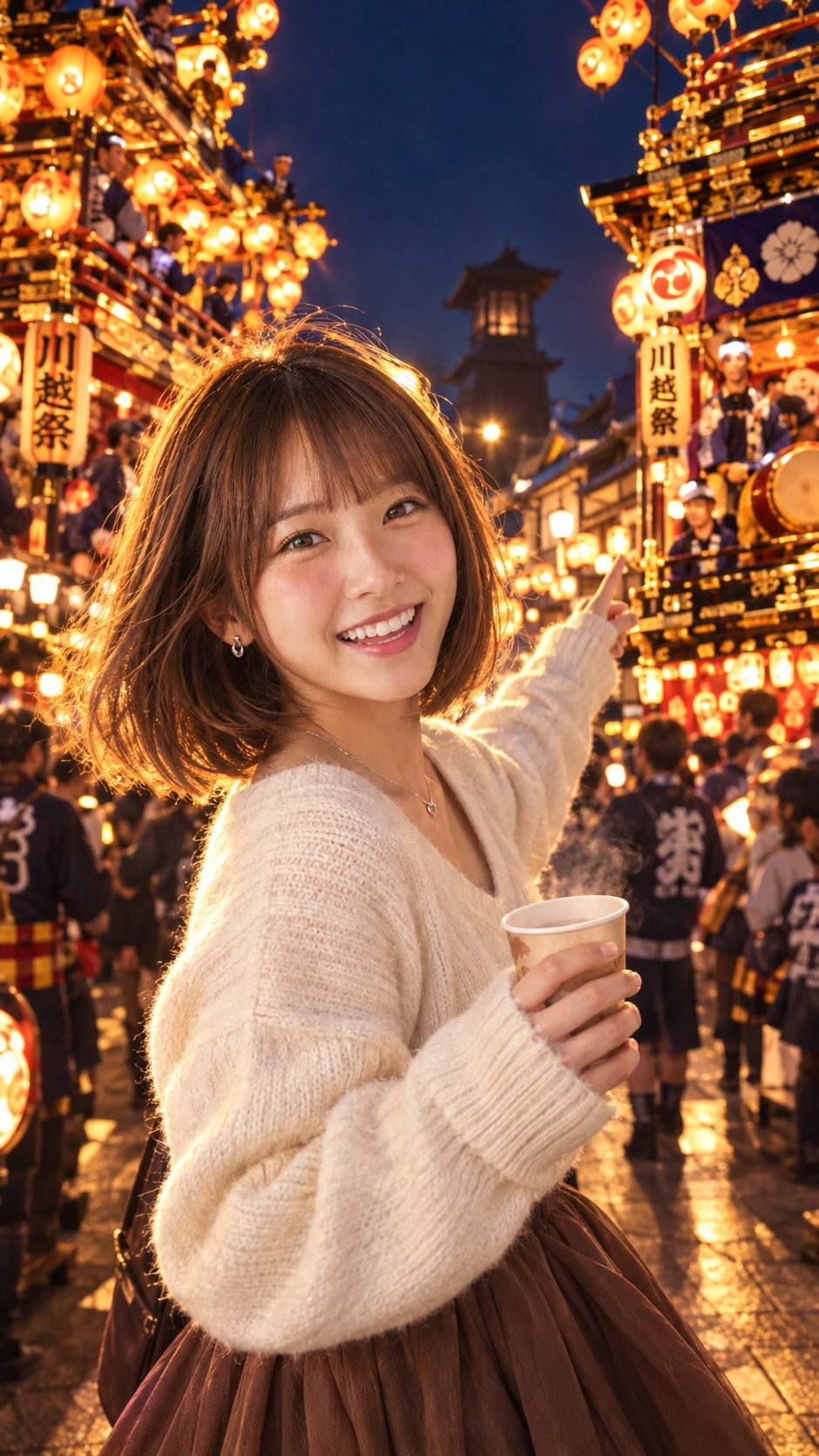 Kawagoe festival portrait: four-model comparison with full prompt (image 3 of 4)