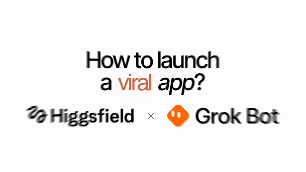 Higgsfield 联手 Grok Bot 上线 AI 营销团队