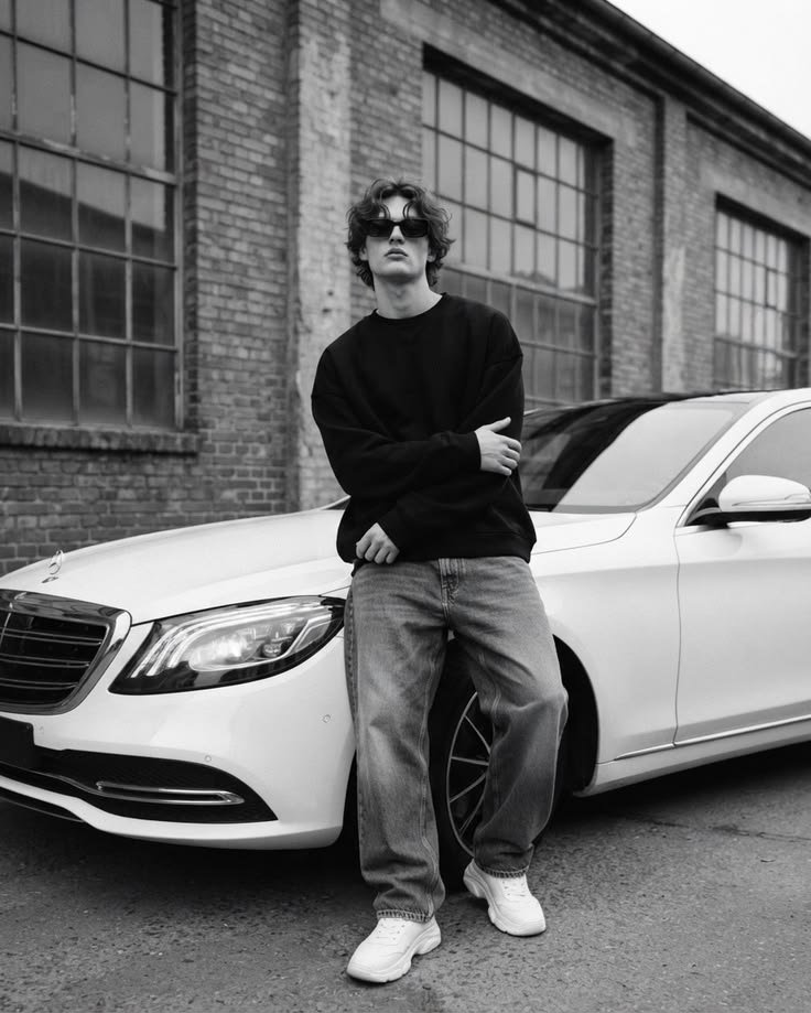 GPT Images 2.5: black-and-white fashion editorial prompt (image 2 of 3)