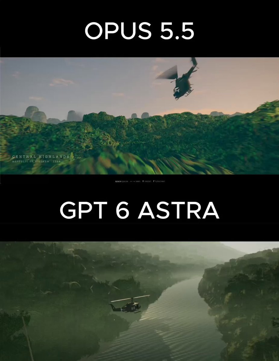 Opus 5.5 generates an AI animation short