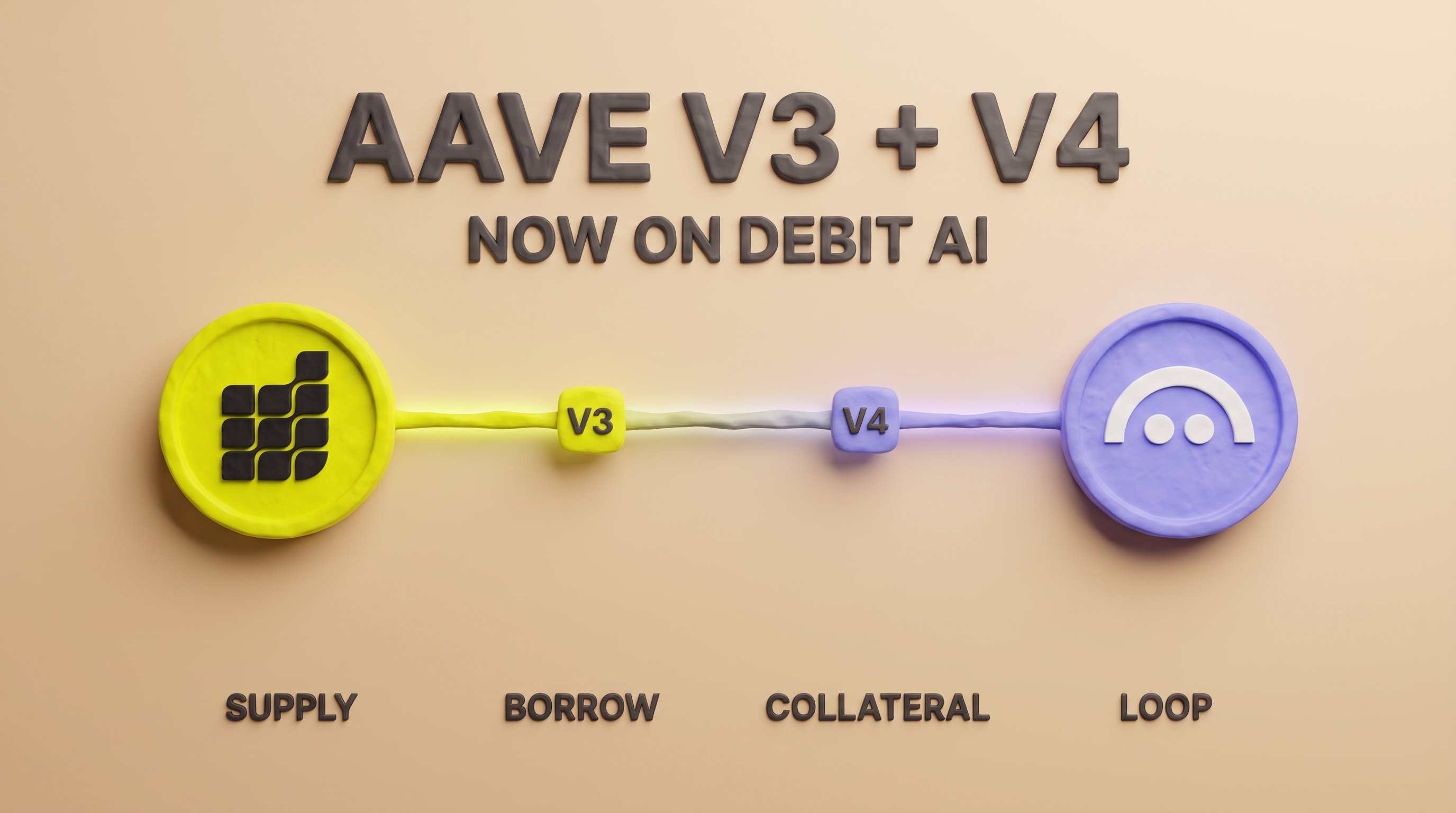 Debit AI 接入 Aave，可在 ChatGPT/Claude 里管理 DeFi 仓位