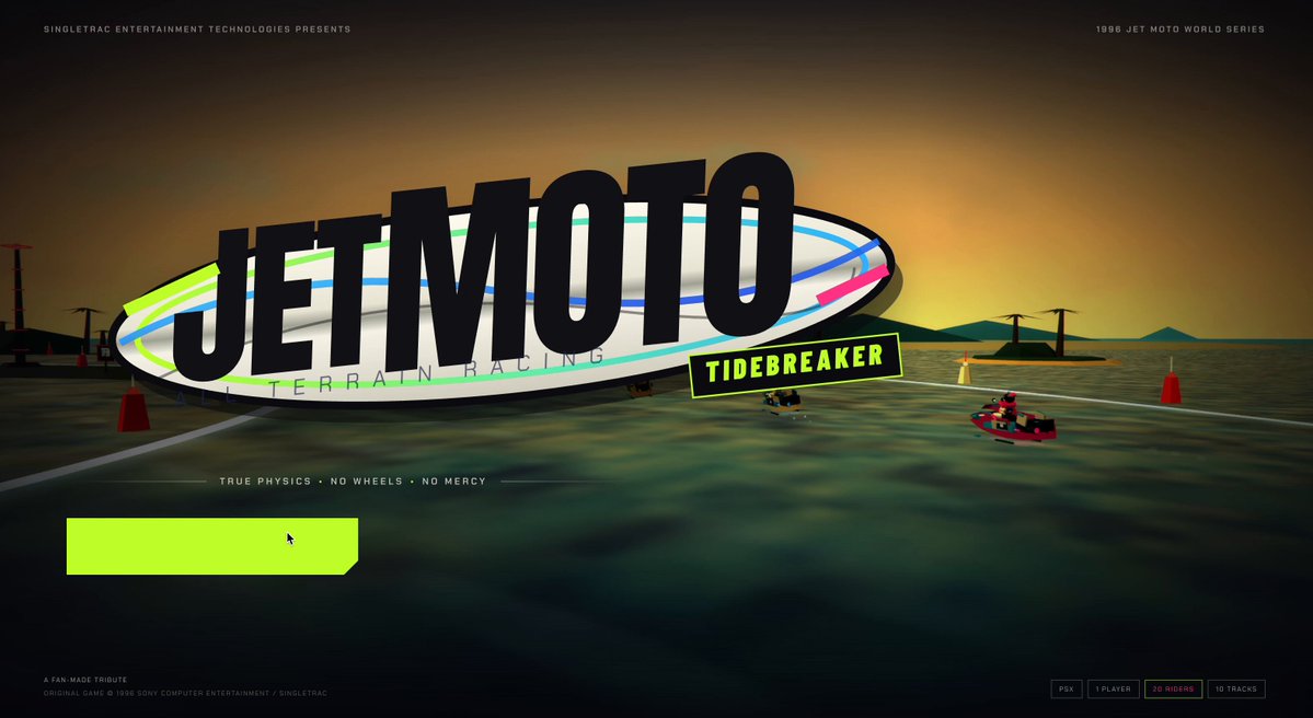 V4.1 Flash 一句话复刻 Jet Moto：10 赛道 20 车手
