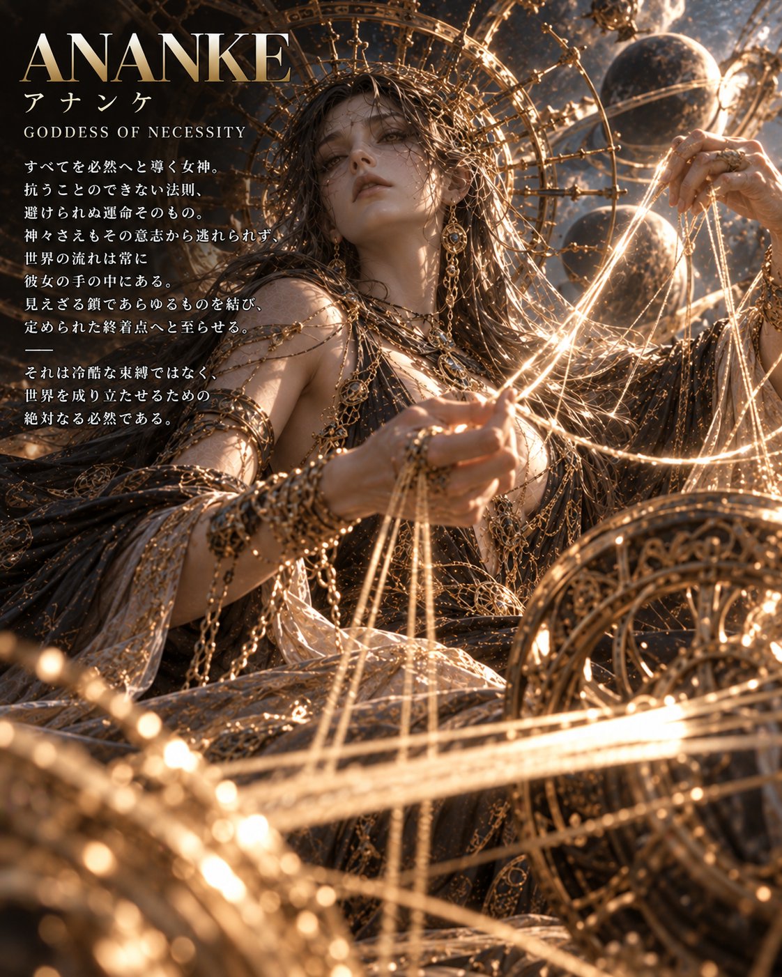 GPT-Image 2.5 绘制希腊命运女神阿南刻