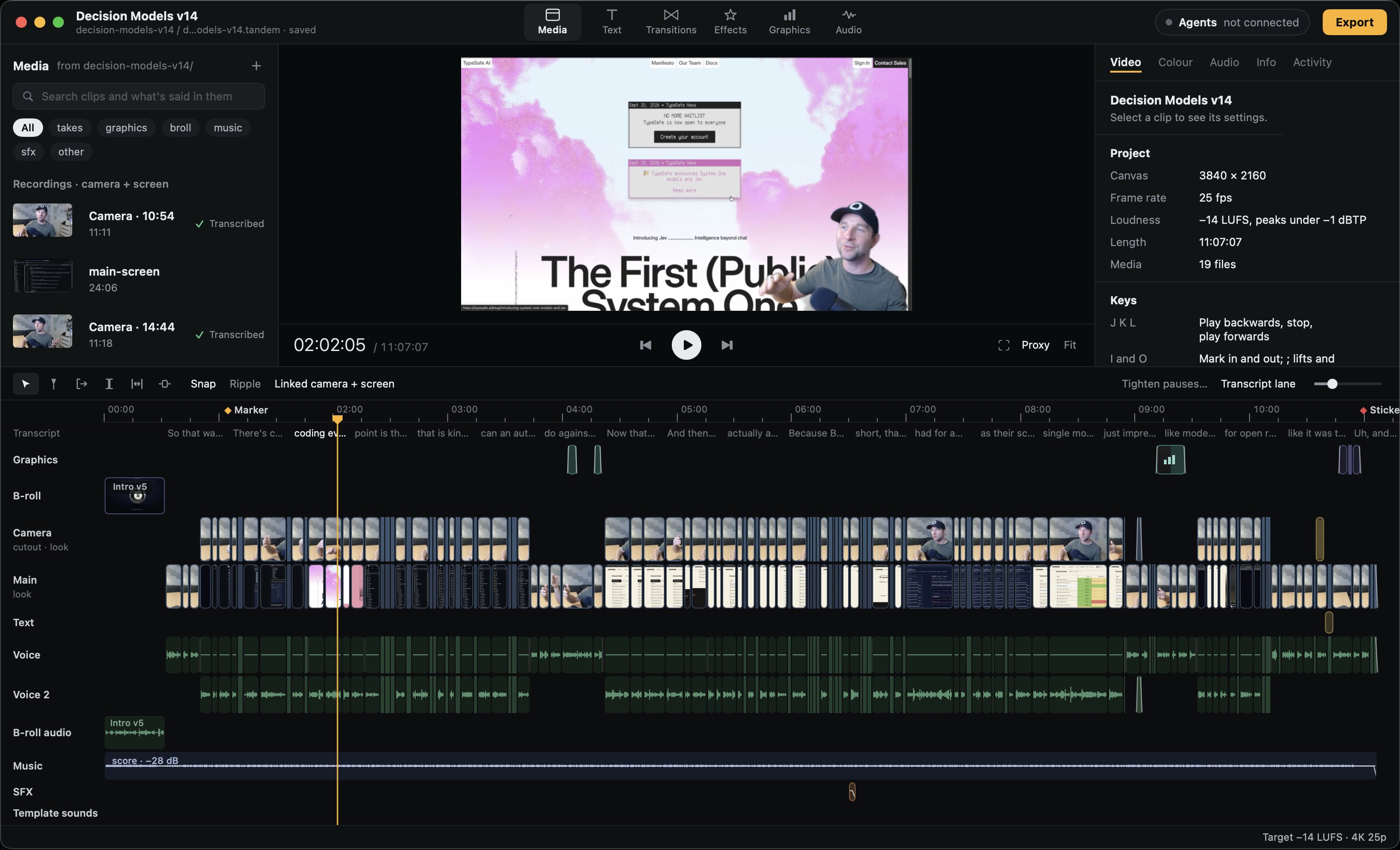 Opus 5.5 builds a complete video editor overnight