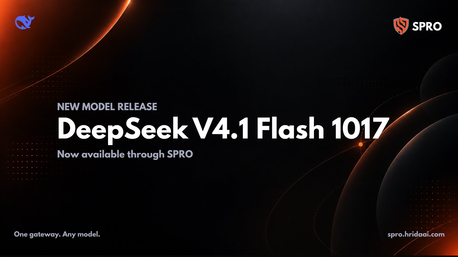 SPRO 上线 DeepSeek V4.1 Flash 1017：规格与定价