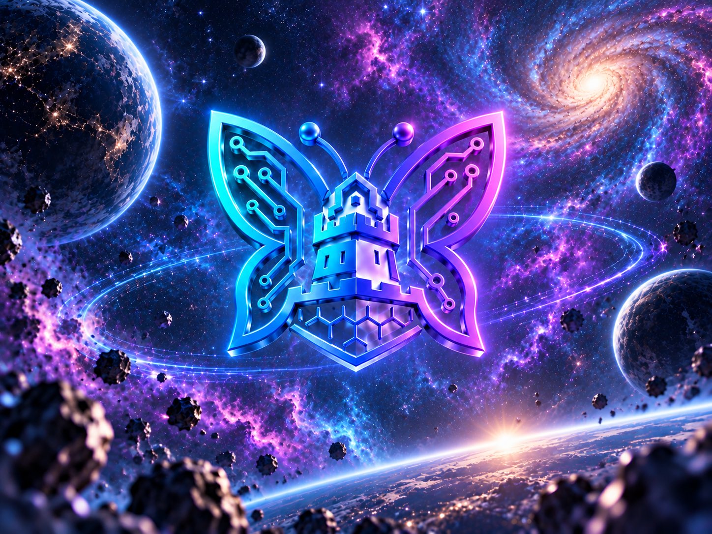 Same logo, new background generated in one try with ChatGPT Images 2.5 (image 2 of 3)