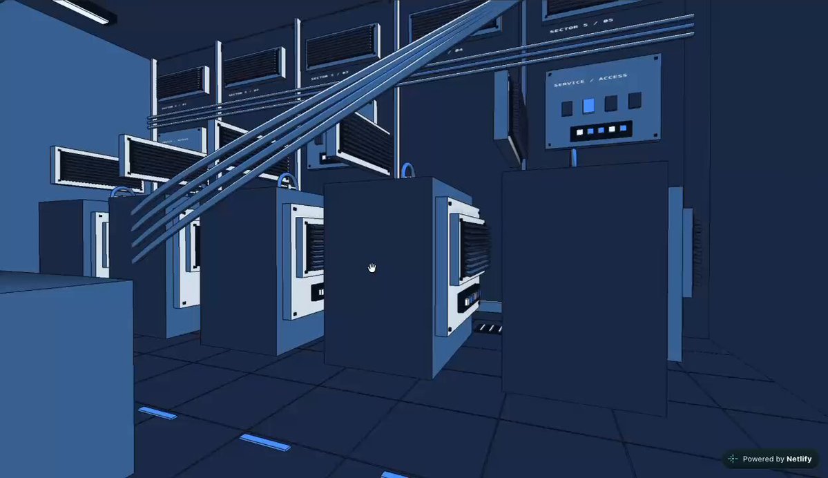 用 Union Alpha + Cline 一小时做出 Three.js 科幻地堡