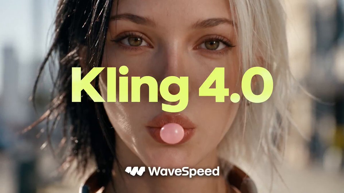 Kling 4.0 上线 WaveSpeed：30 秒连续叙事与 15 参考