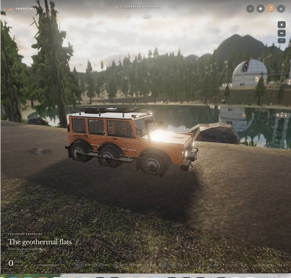 Three.js six-wheel rover world built with GPT-6 Sol Ultra