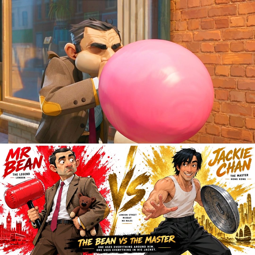 Mr. Bean fight video made with Seedance 2.5 and GPT Image 2.5