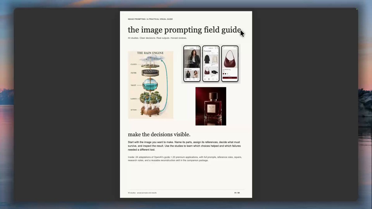 GPT Image 2.5 commercial assets: a 50-page prompt guide
