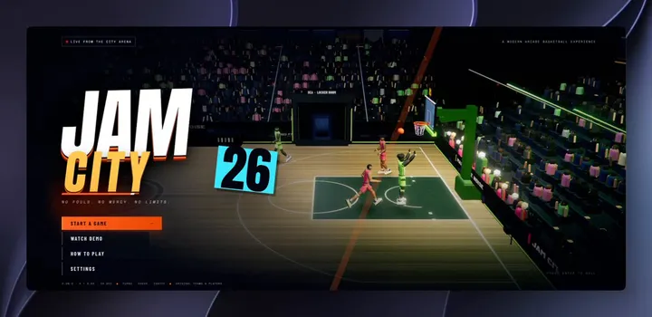 同一 NBA Jam 重制任务：DeepSeek V4.1 Flash 完成，M3.1 Flash 放弃