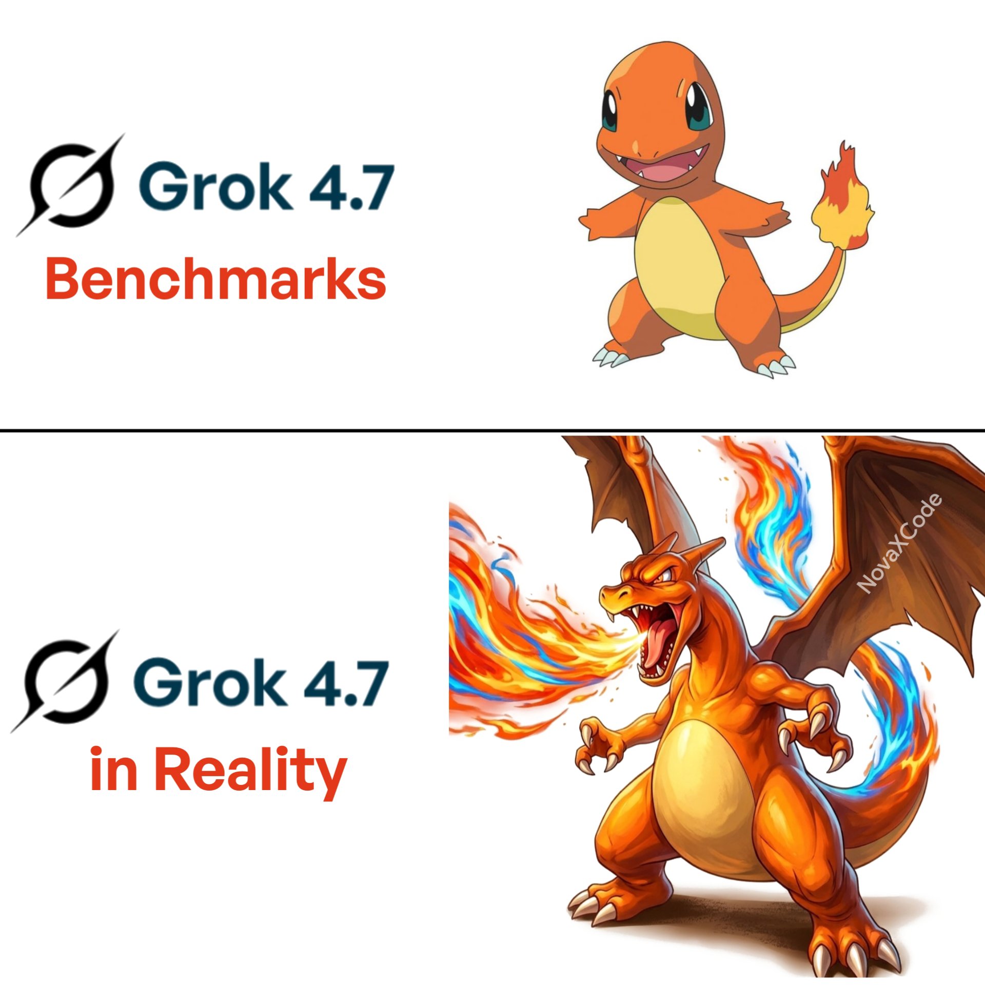 Next.js evals: Grok 4.7 scores 94% vs 97% for GPT-6 Sol and Opus 5.5