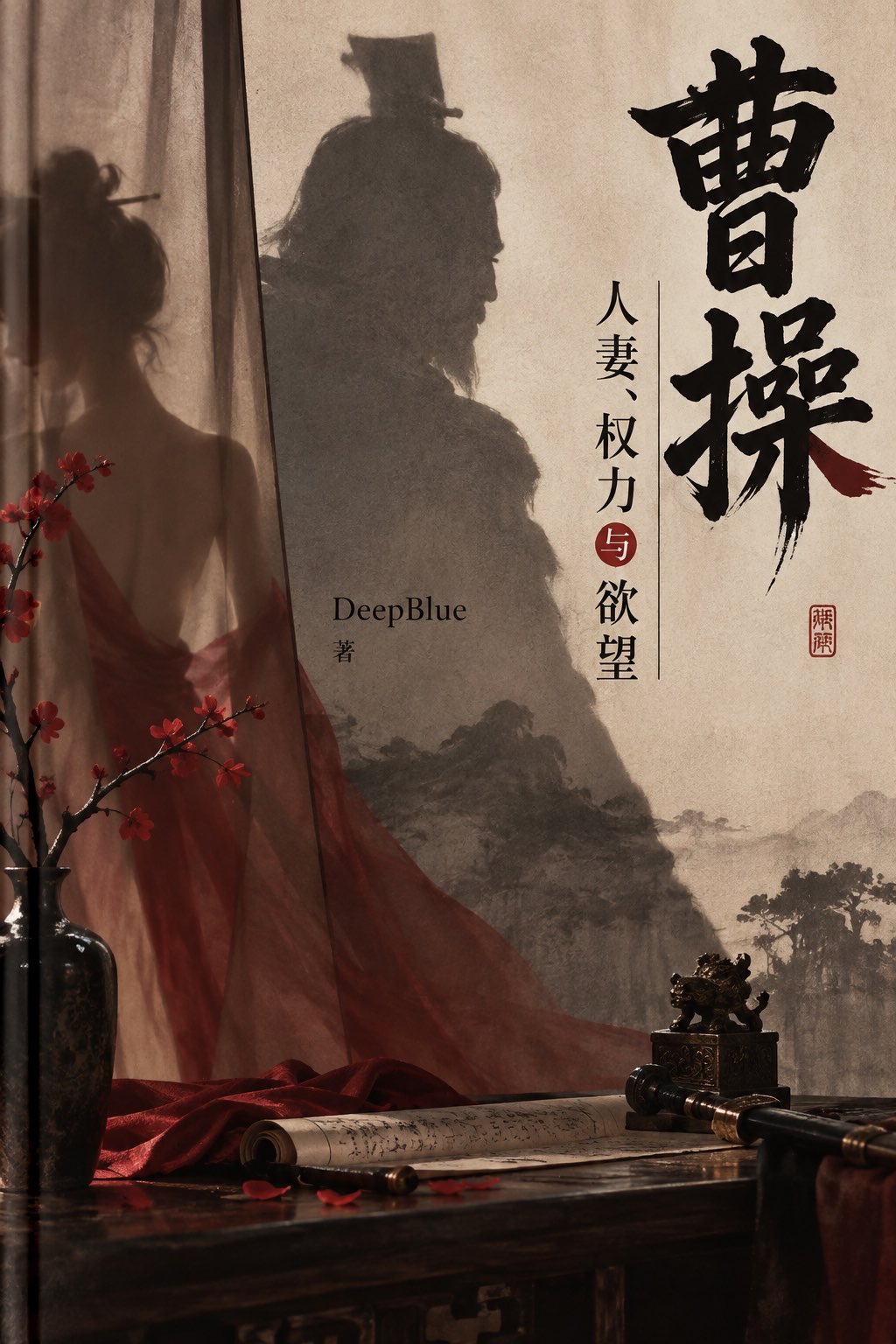 用 GPT Image 2.5 给《曹操：人妻、权力与欲望》做封面