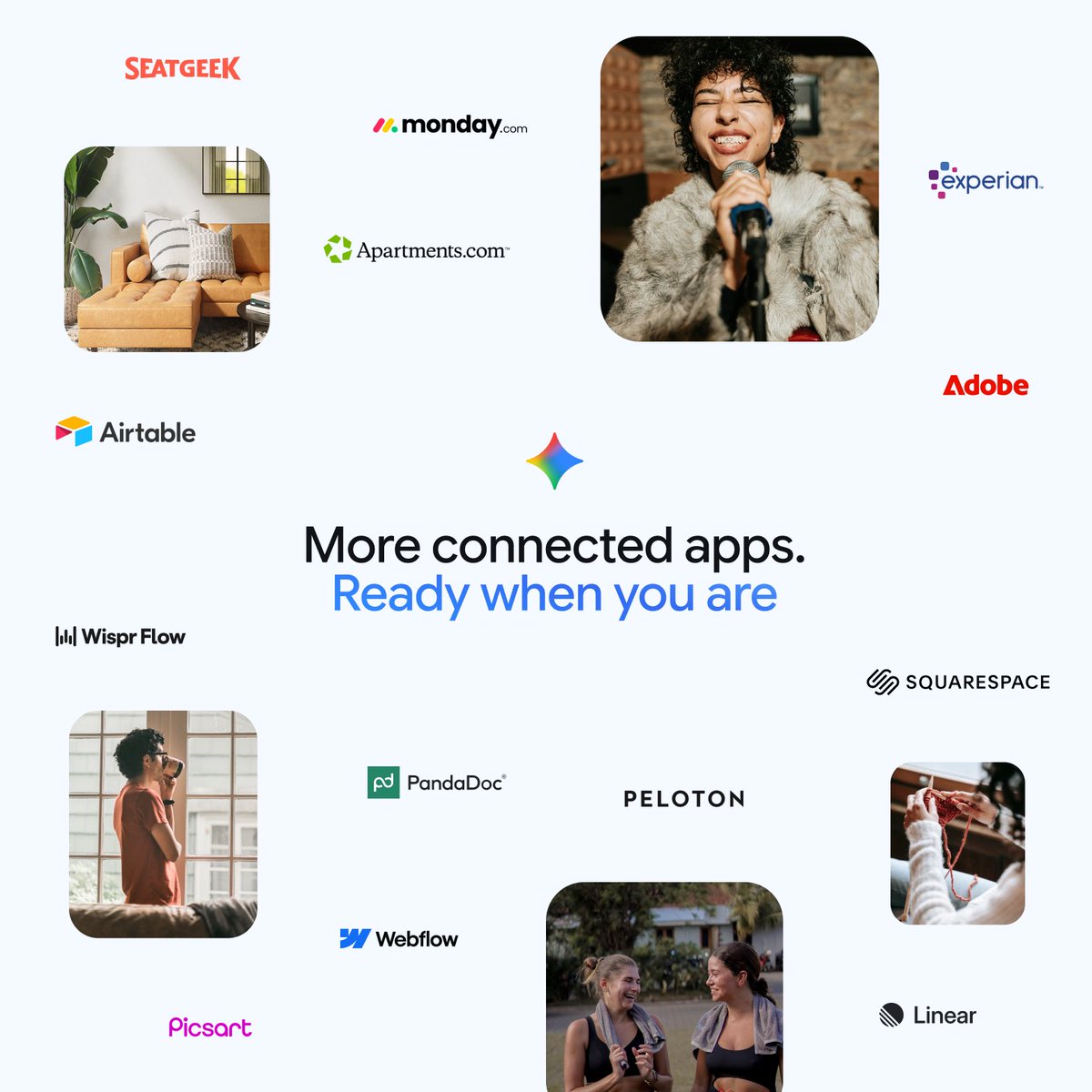 Gemini app rolls out new slate of MCP connections