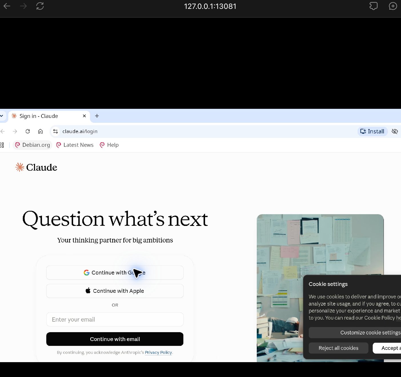 Registering and using Claude on your own server avoids bans, user claims
