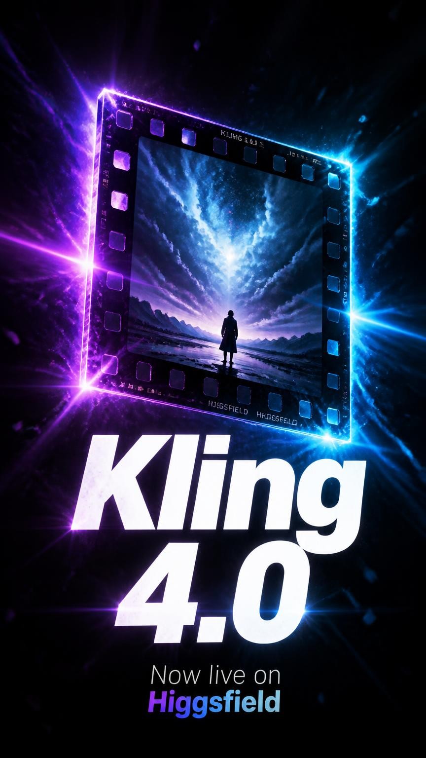 Kling 4.0 launches on Higgsfield with Omni Reference and 30-second scenes
