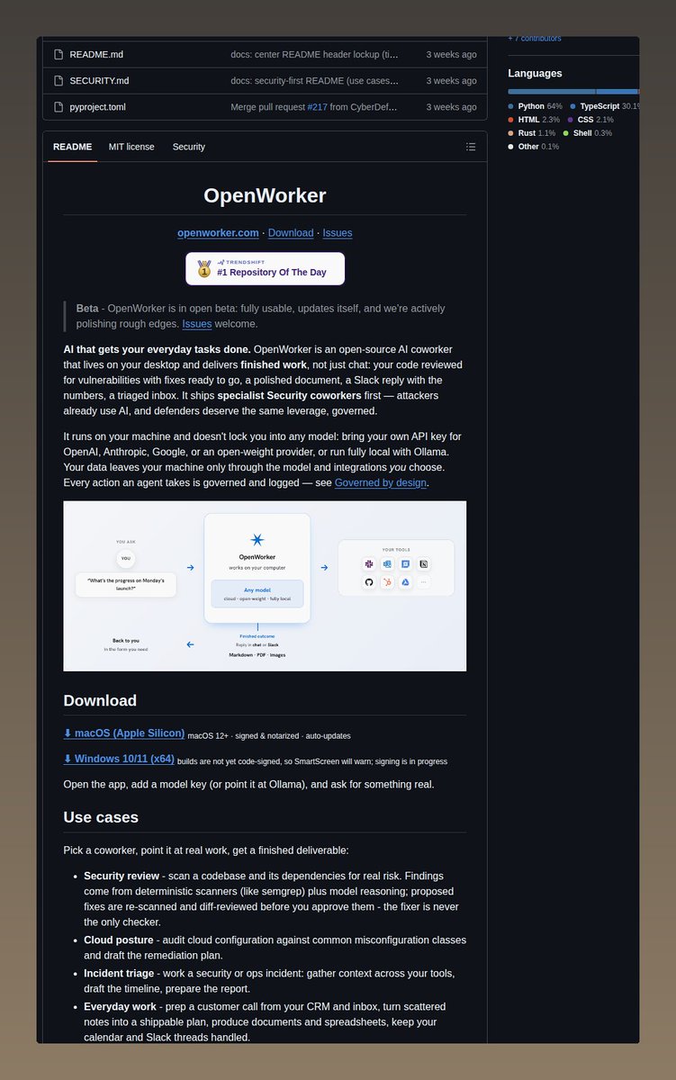 OpenWorker launches as a local desktop AI coworker