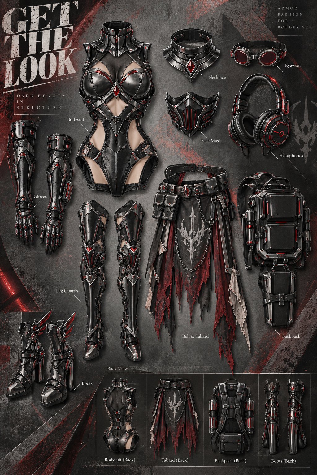 AI outfit-swap experiment extracts clothing prompts from an illustration (image 4 of 4)