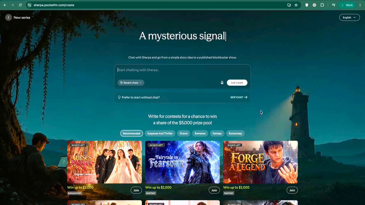 Pocket FM launches Sherpa, an AI agent for audio fiction creators