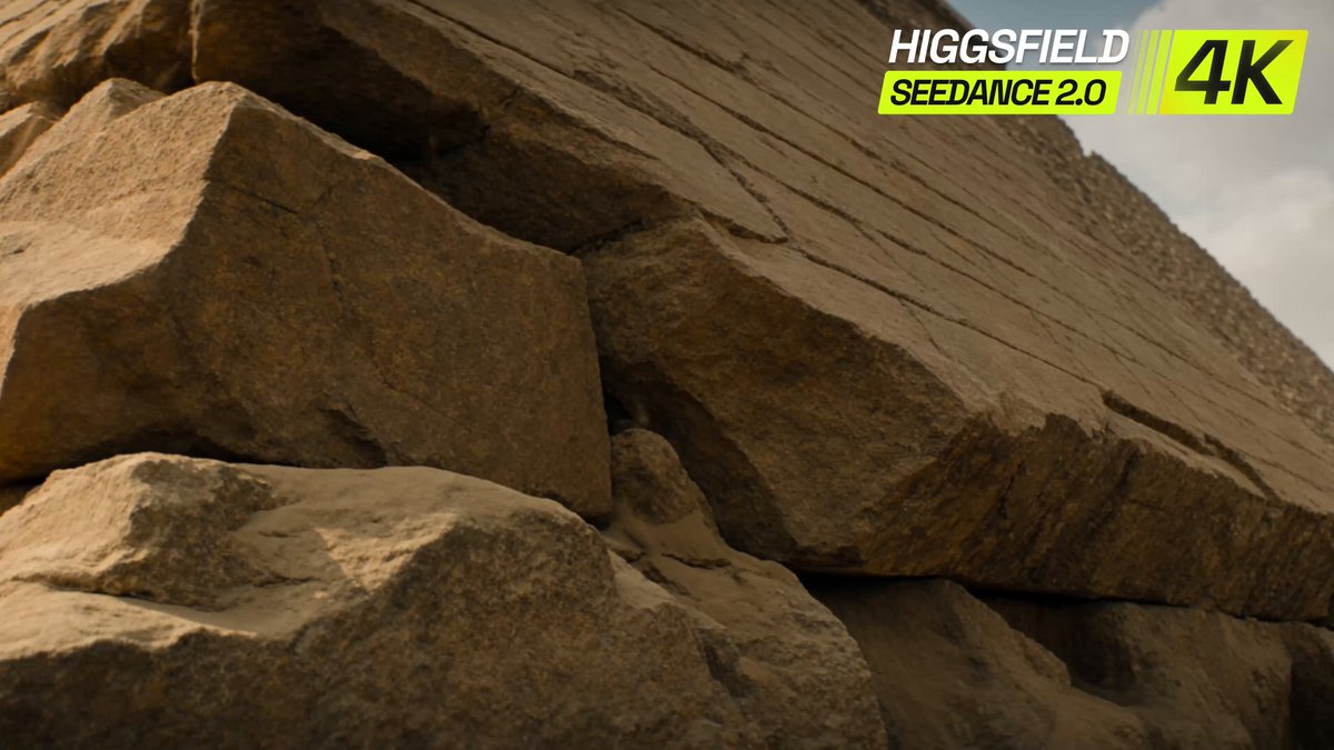 Higgsfield 展示 Seedance 2.0 原生 4K 电影级视频