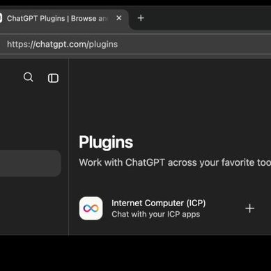 DFINITY 官方 ICP MCP 插件上架 ChatGPT