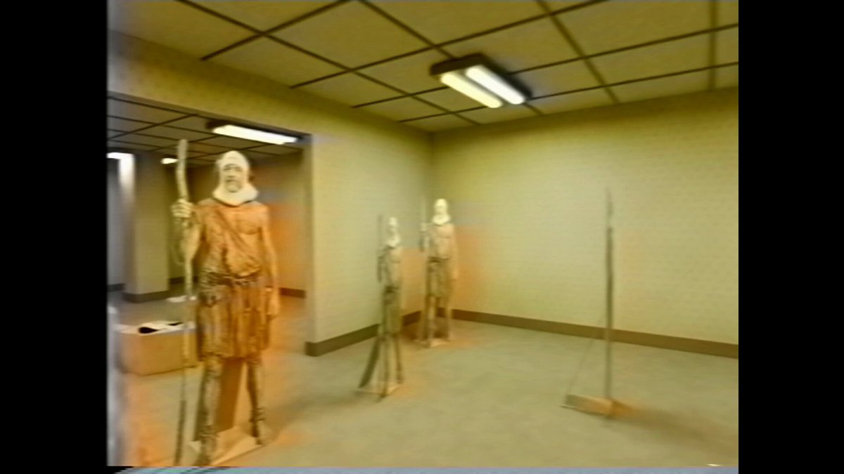 Astra 在 Blender 里搭出后室场景并加 VHS 效果