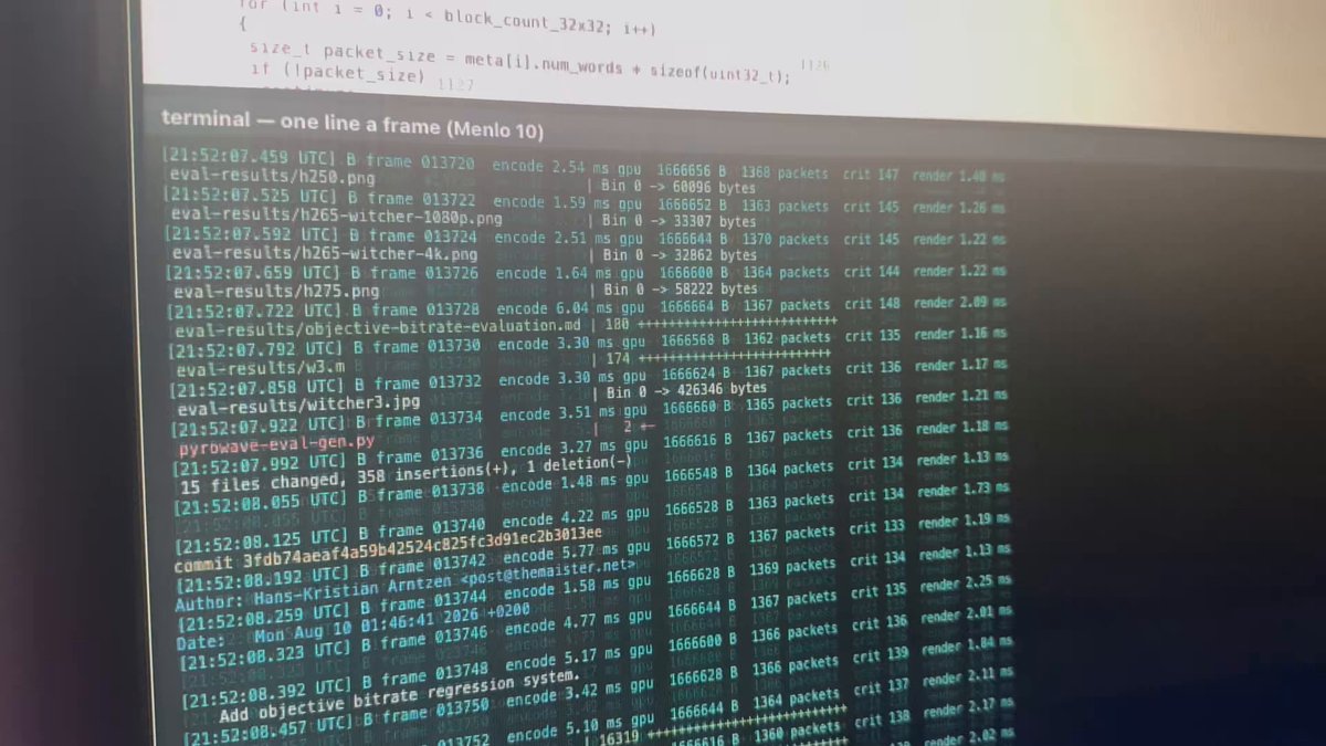 Opus 5.5 完成双路 4K UDP 视频流原型