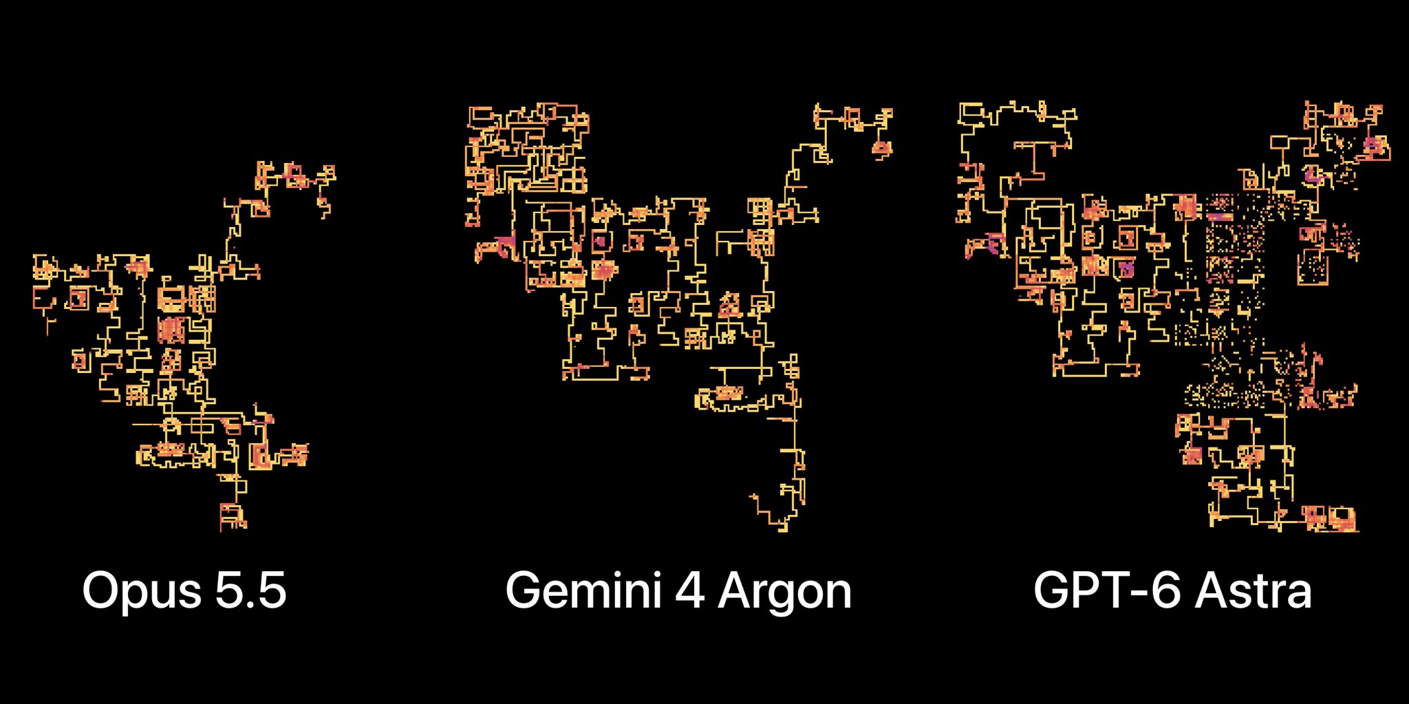 Argon 一次解出 GPT-6 Astra 需多次尝试的 2D 推箱谜题(第 2 层)
