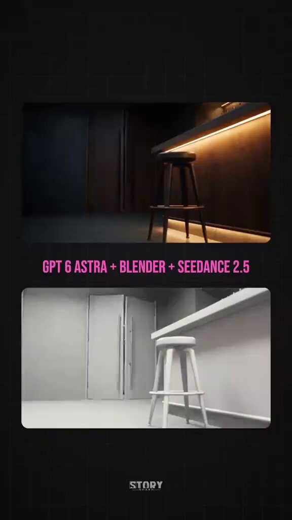 GPT-6 Astra 加 Blender 与 Seedance 2.5 做 AI 电影