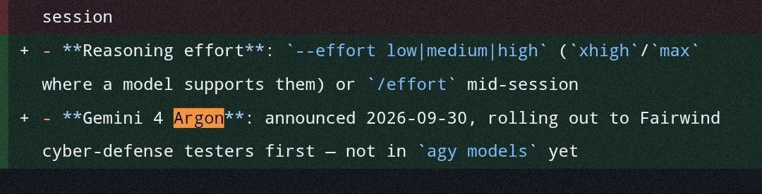Gemini 4 Argon rumored to launch September 30 for Fairwind security testers first
