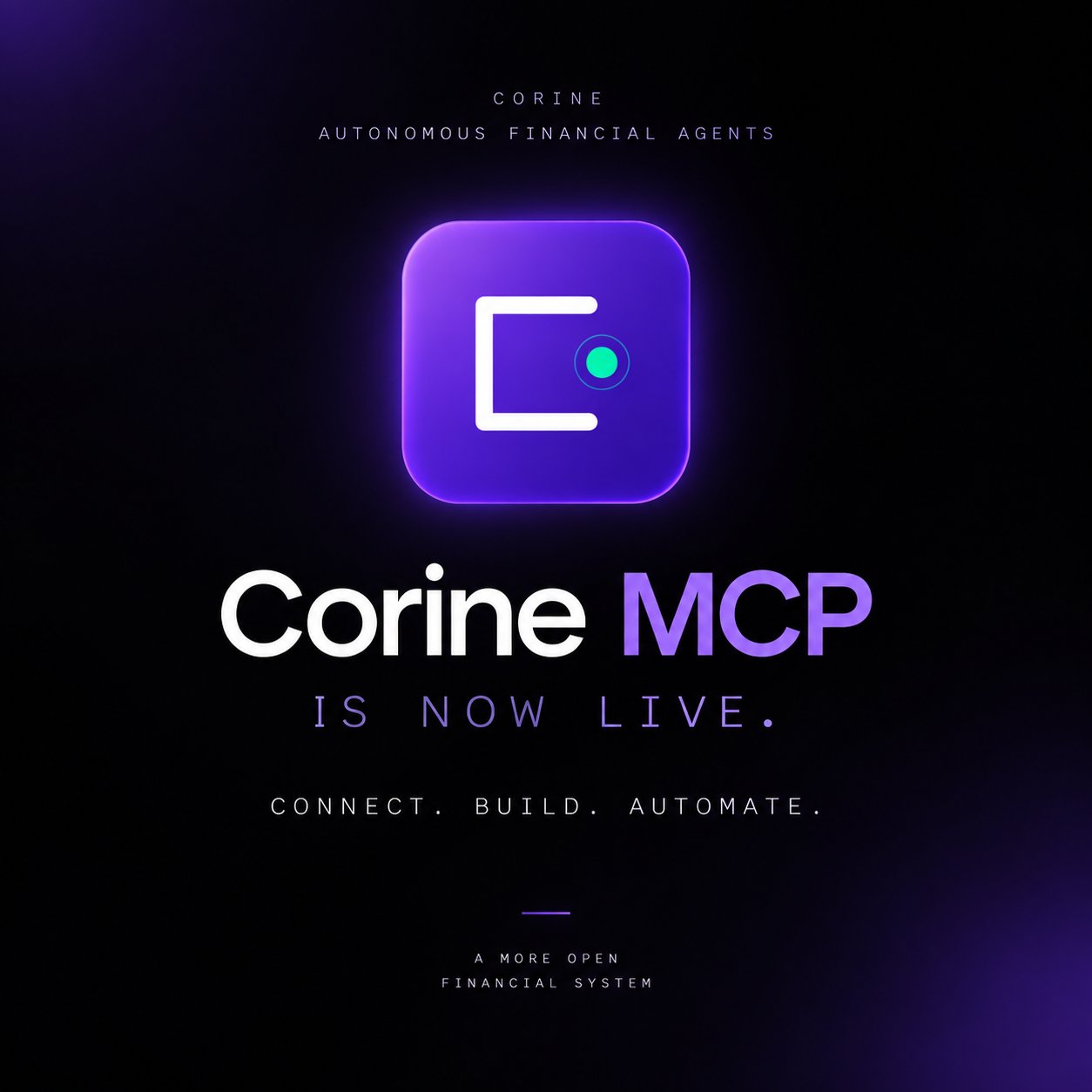 Corine MCP goes live, letting AI agents access onchain financial tools