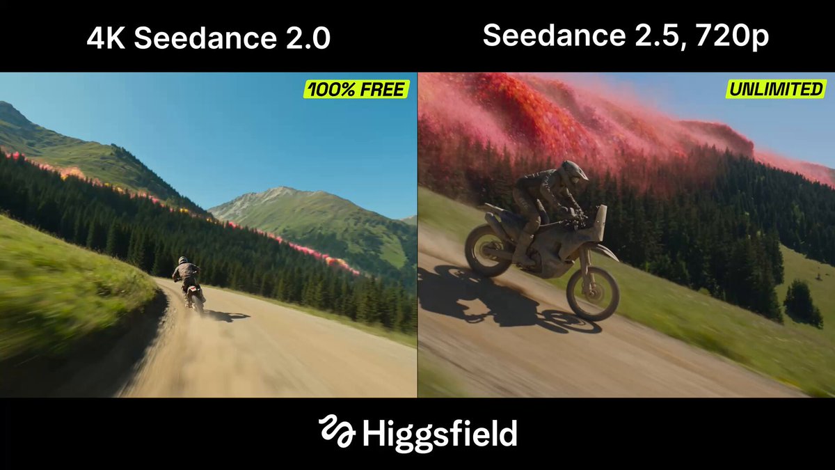 Seedance 2.5 与 2.0 慢动作对比