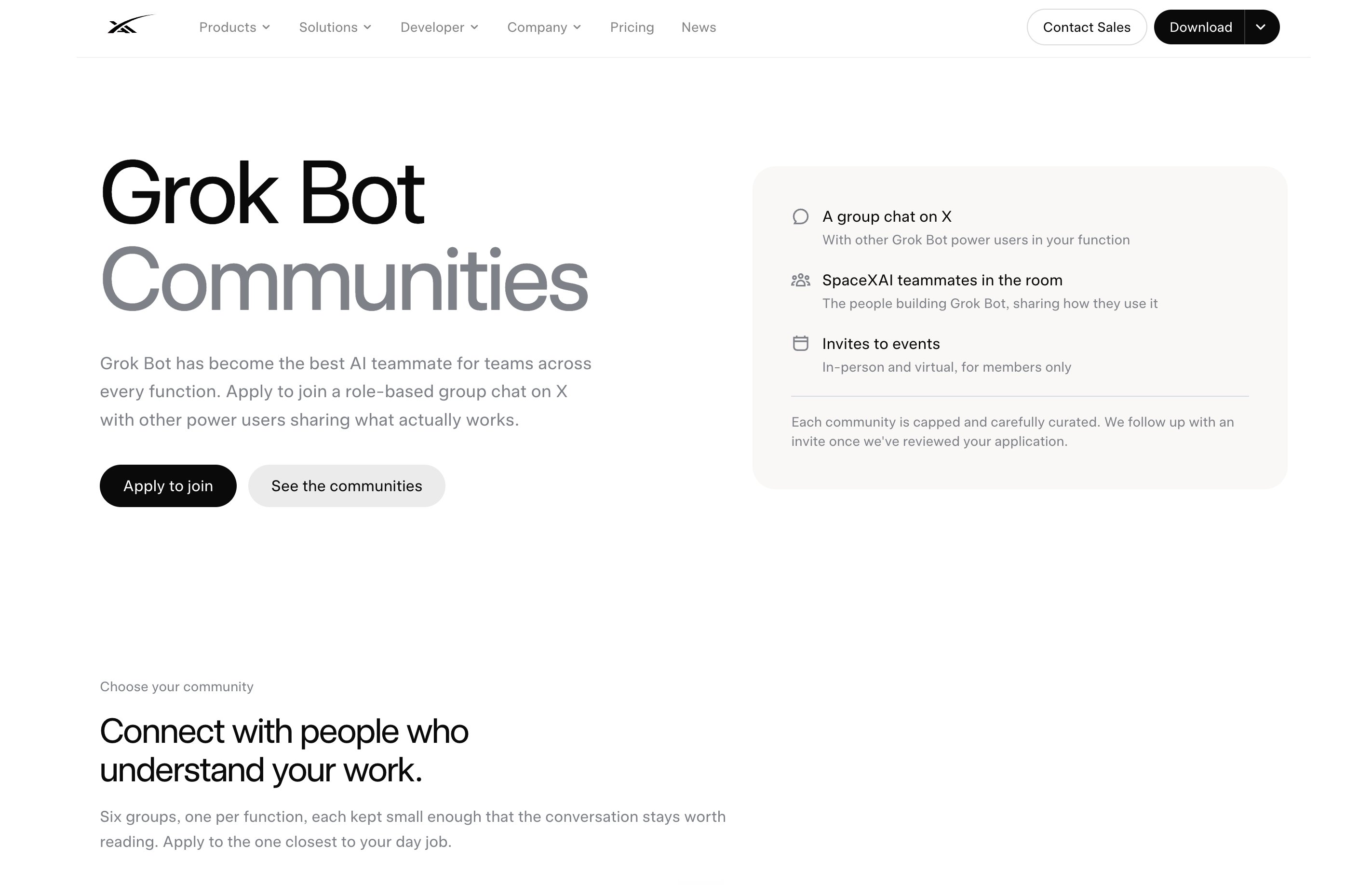 Grok Bot 上线 X 群组社区,按职能招募