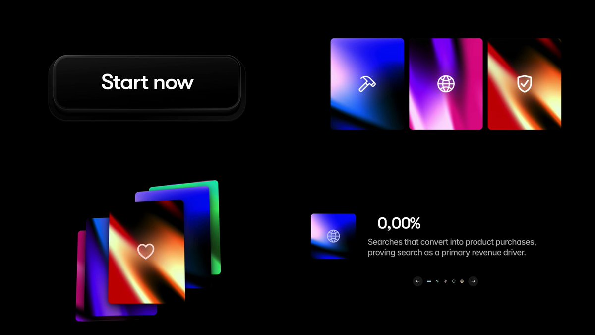 Framer Agent demo shows four website components you can build