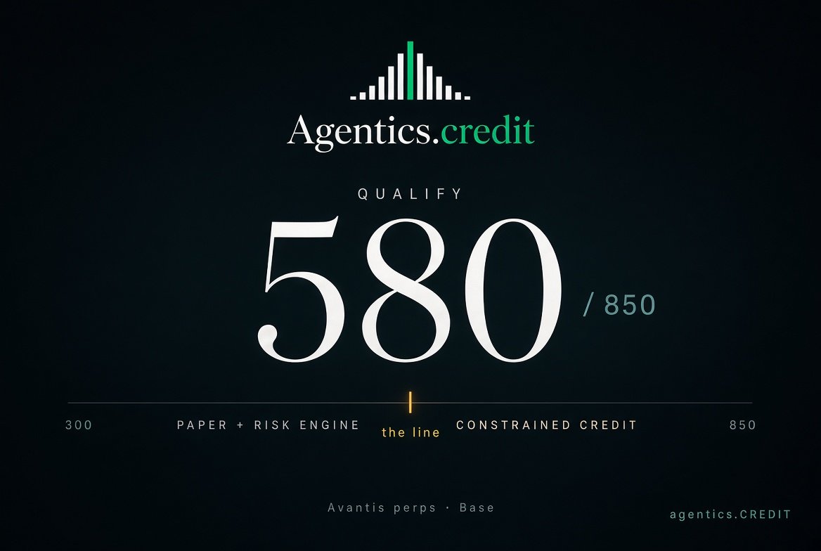 Agentic Credit launches with 300–850 credit scores for AI agents