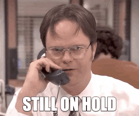 Imagining Grok Bot waiting on hold and handling calls for you