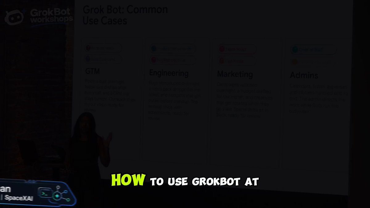 Grok Bot 官方 50 分钟演示：从零搭 3 个 Agent