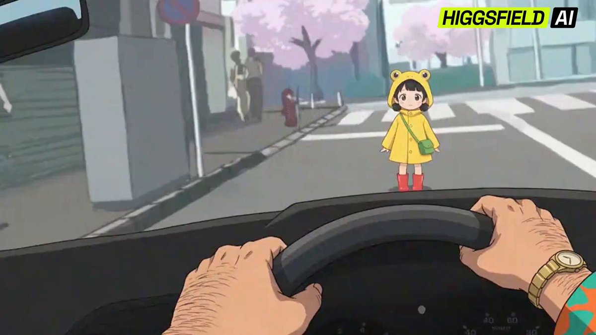Higgsfield 飞行汽车剧情短片