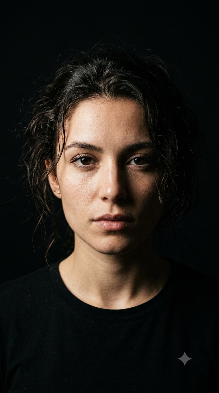 GPT Image 2.5 vs Nano Banana 2.1: same cinematic portrait prompt (image 2 of 2)