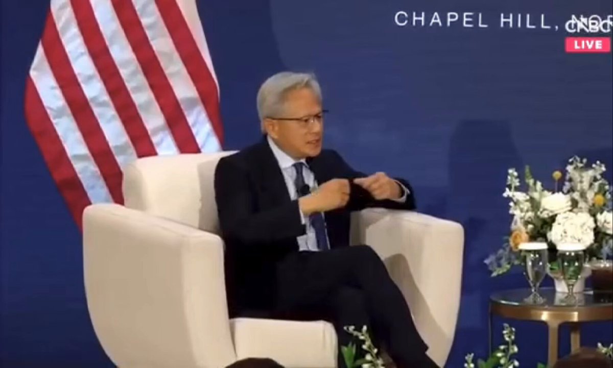 Grok Bot 总结黄仁勋 G20 炉边谈话