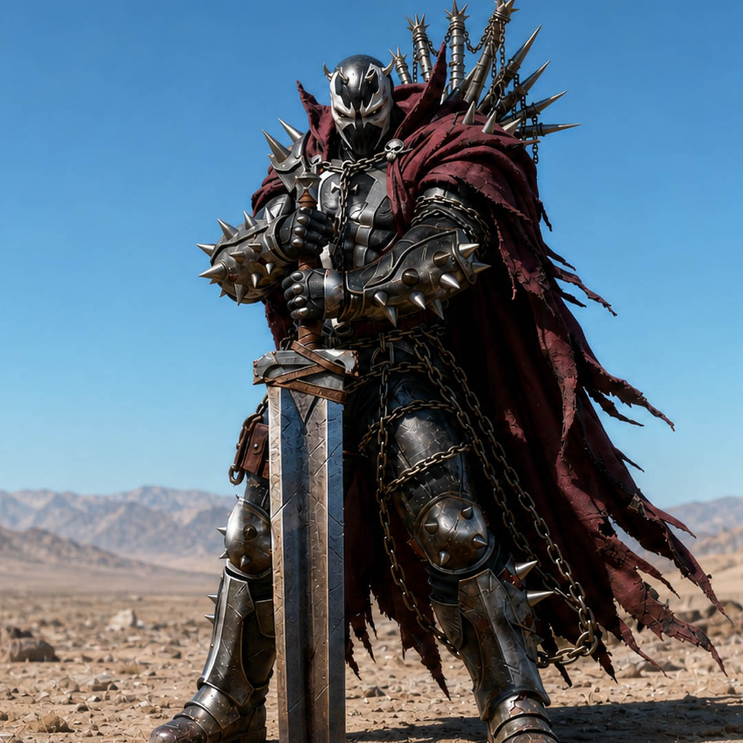 用 ChatGPT Images 2.5 重绘 King Spawn 同人图