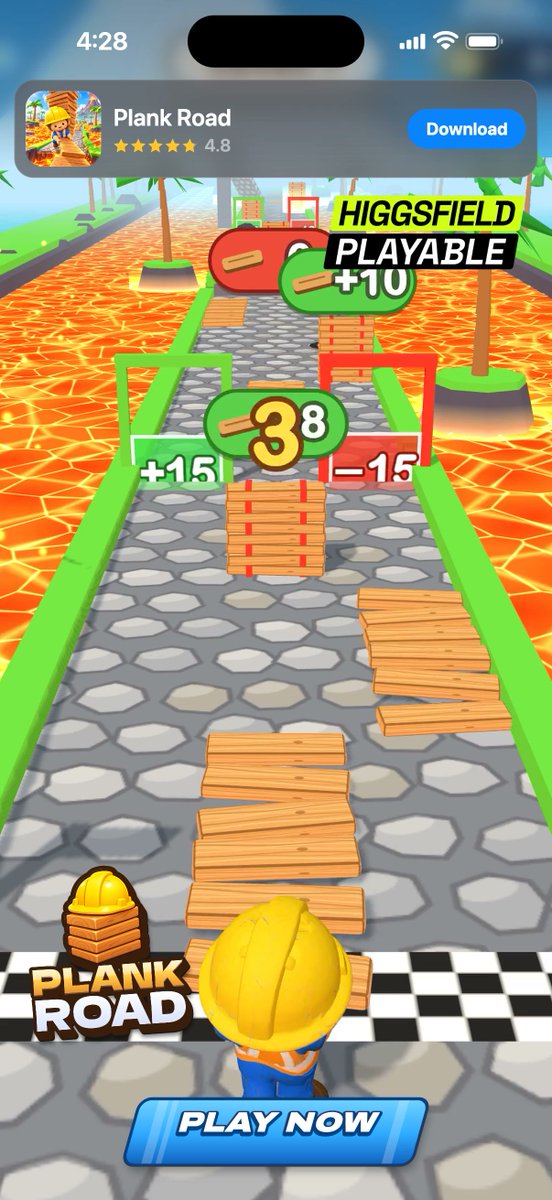 Higgsfield Playable demo: an ad that makes you want to try it yourself