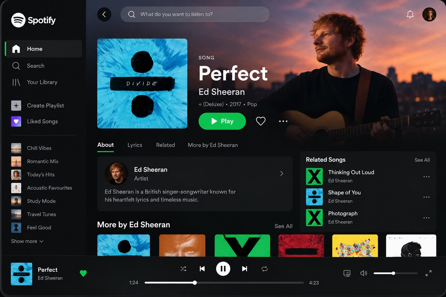 GPT Image 2.5 prompt: streaming app UI mockup