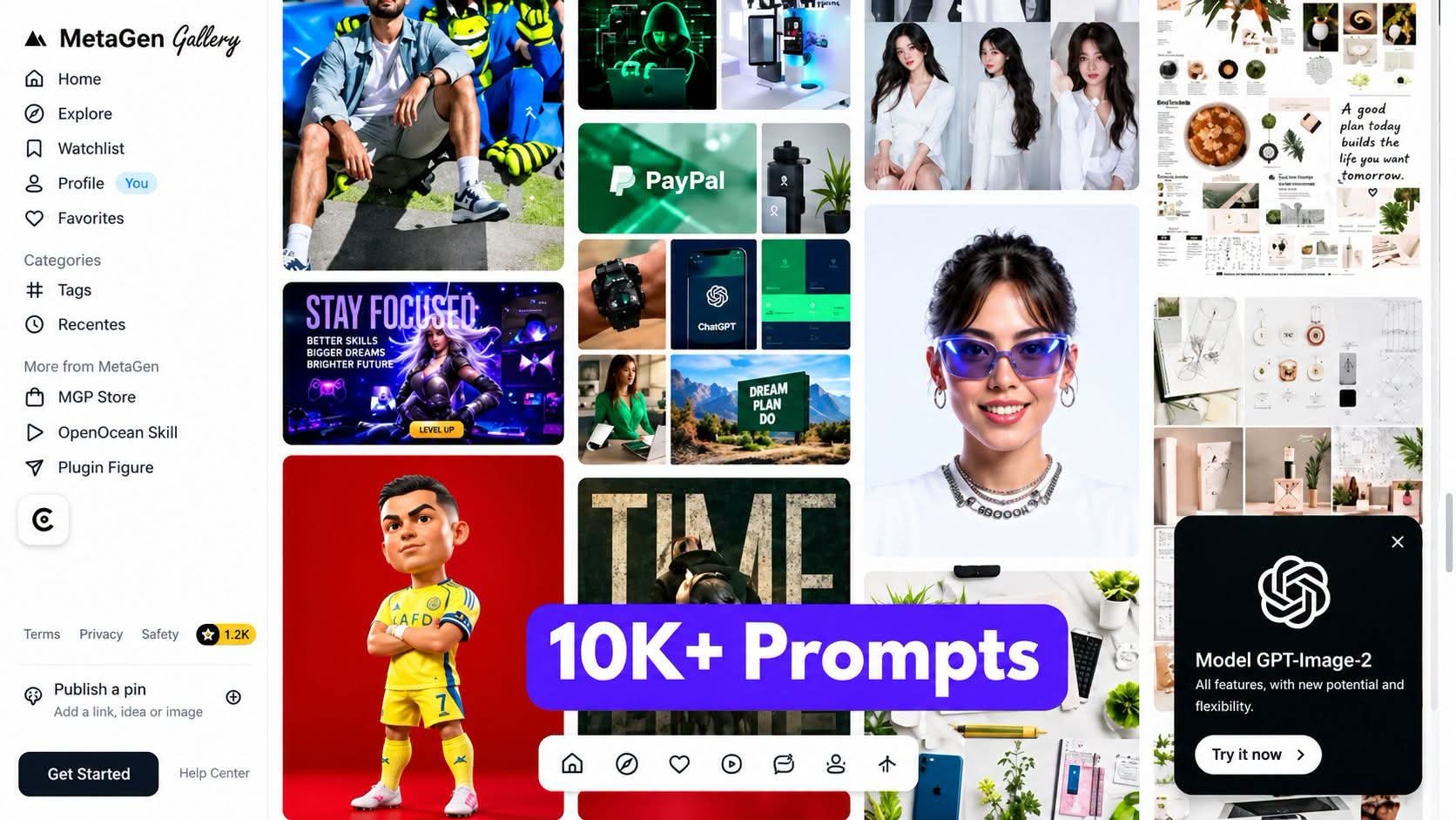 Free library of 10,000+ AI image prompts covers Nano Banana and GPT Image 2.5