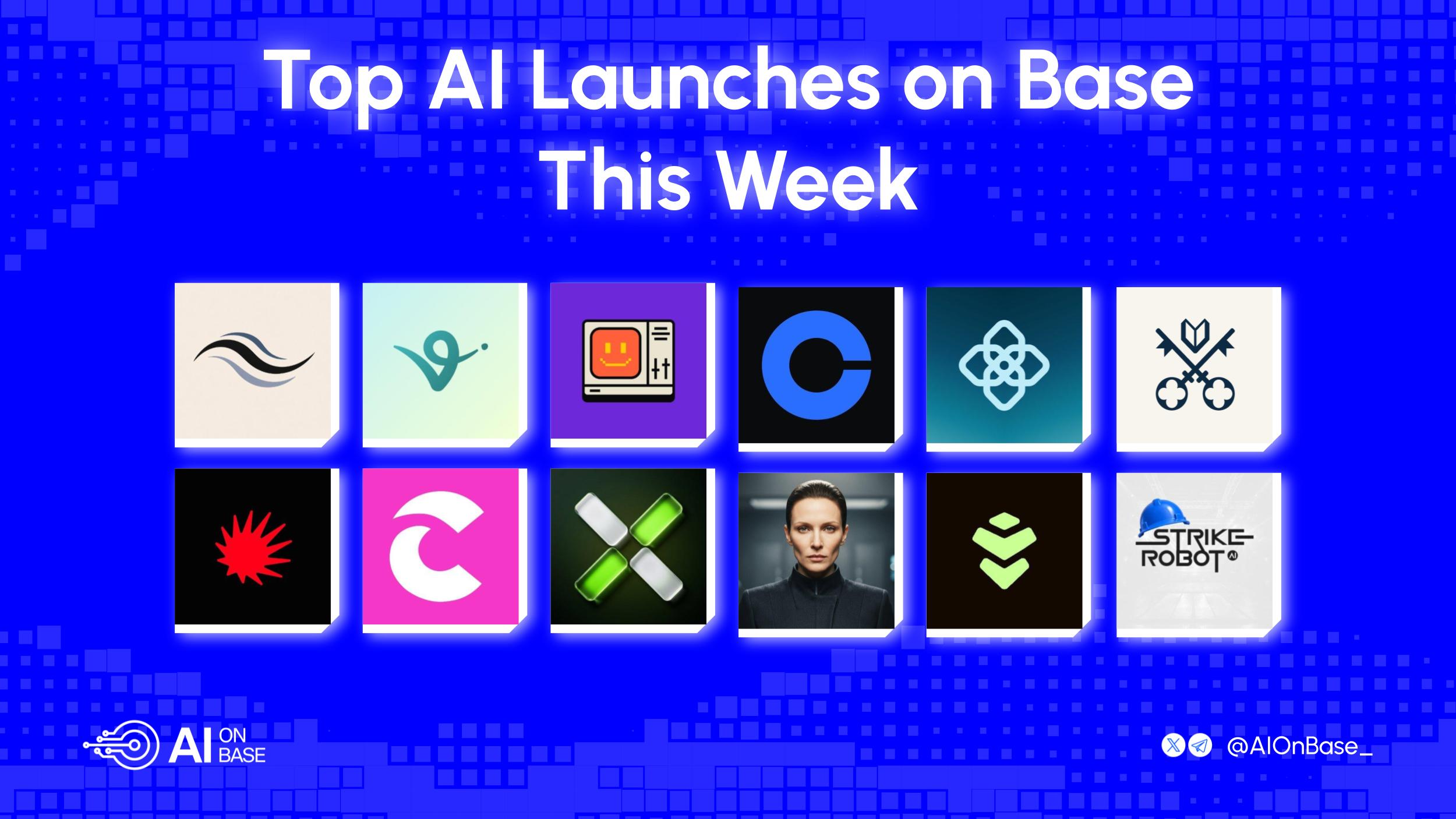 Base 生态本周 AI 产品上线合集
